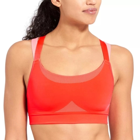 Athleta Seamless Double Under Sports Bra Size Small - Picture 5 of 5